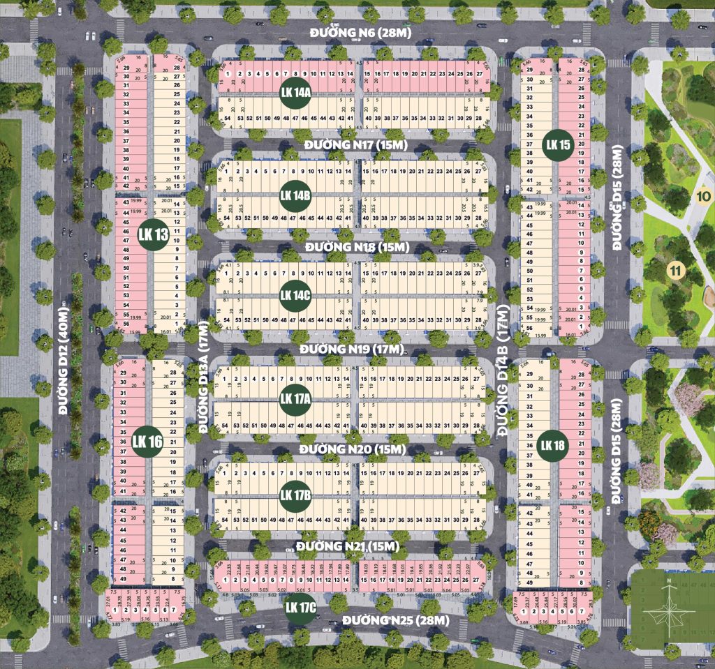 mat-bang-1-Nha-pho-lien-ke-nha-pho-thuong-mai dự án the link city