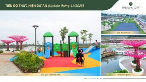 Tiên độ dự án the link city 2025 2