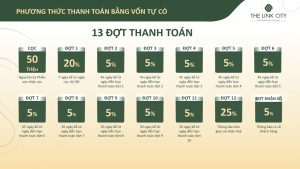 CHÍNH SÁCH THANH TOÁN & BẢO LÃNH TÀI CHÍNH TẠI THE LINK CITY 3