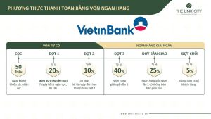 CHÍNH SÁCH THANH TOÁN & BẢO LÃNH TÀI CHÍNH TẠI THE LINK CITY 2